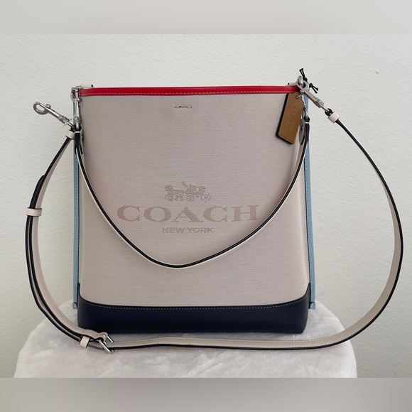 NEW Coach Mollie Bucket Bag in Colorblock - Picture 6 of 6